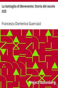 La battaglia di Benevento: Storia del secolo XIII