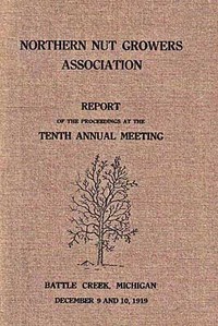 Northern Nut Growers Association, Report Of The Proceedings At The Tenth Annual…