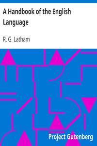 A Handbook of the English Language