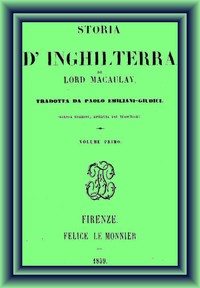 Storia d'Inghilterra, vol 1