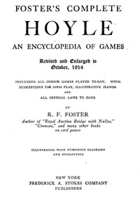 Foster's Complete Hoyle: An Encyclopedia of Games