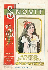 Snövit barnens julkalender 1918