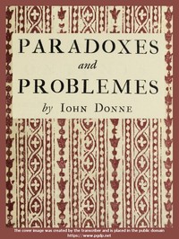 Paradoxes and Problemes
