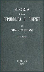 Storia della Repubblica di Firenze v. 3/3