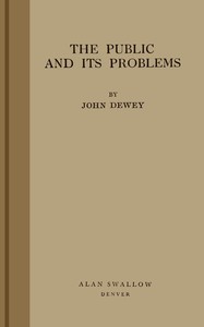 The public and its problems