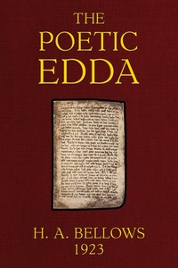 The poetic Edda : Translated from the Icelandic with an introduction and notes