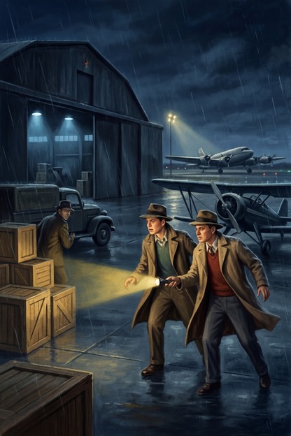 The great airport mystery