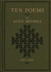 Ten poems, 1913-1915