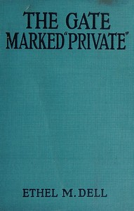 The gate marked "Private"